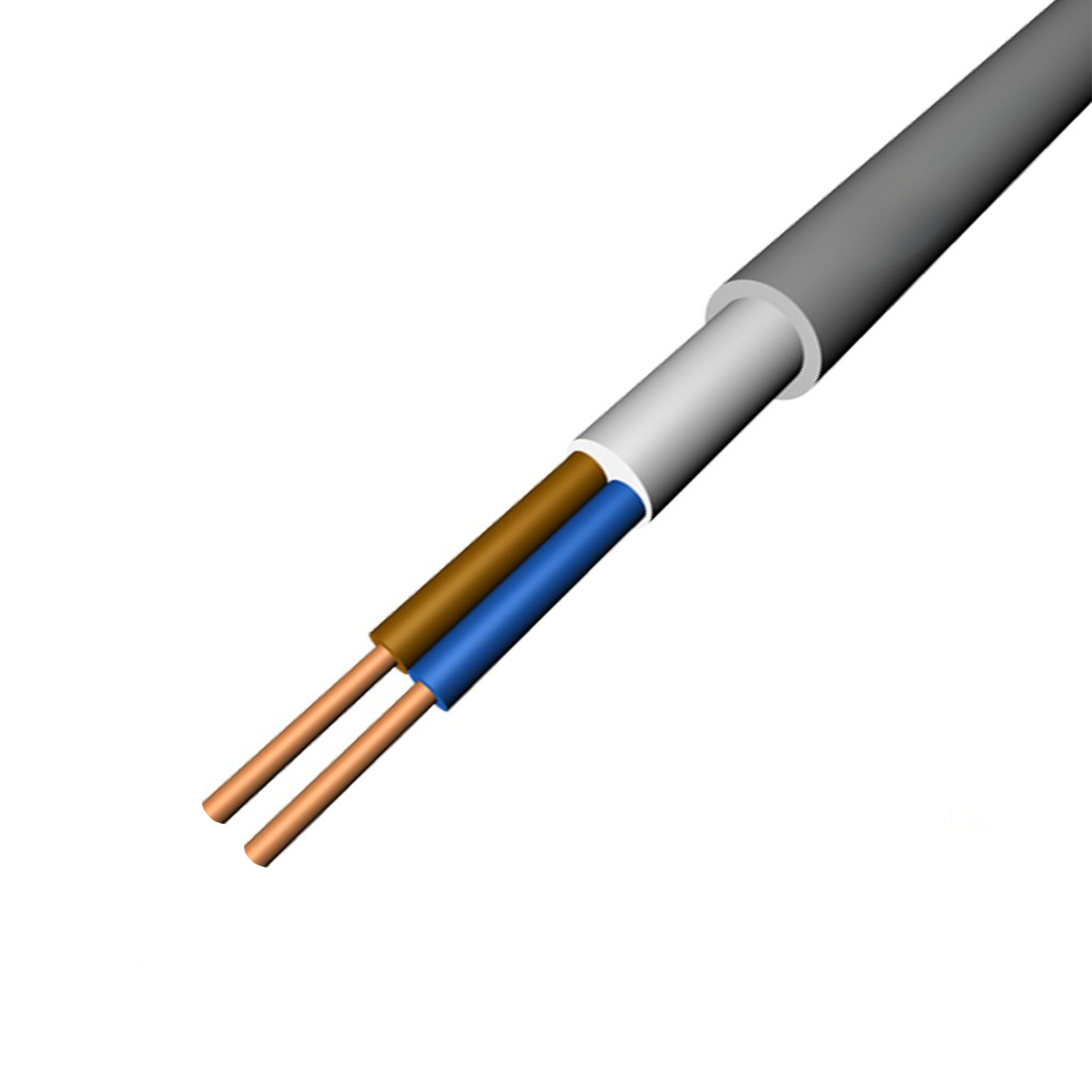 Elektrik kabeli GoksanKablo NYM–0 / 2 x 25