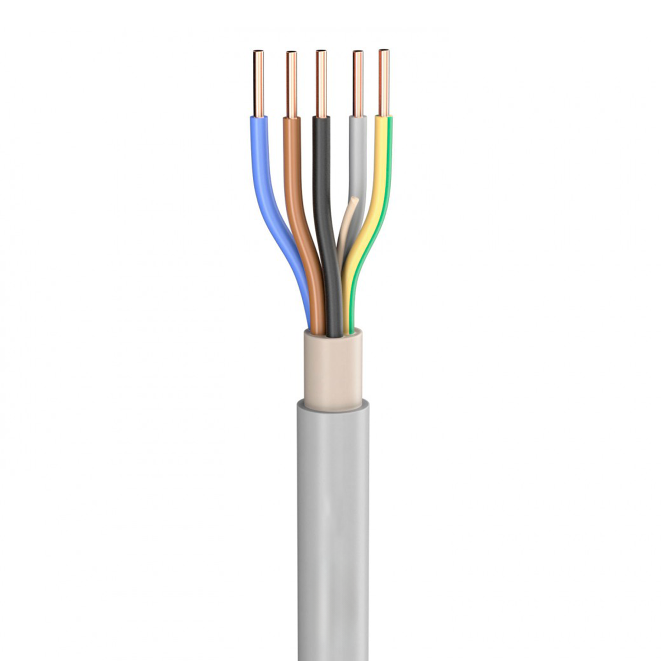 Elektrik kabeli GoksanKablo NYM–J 5 х 4